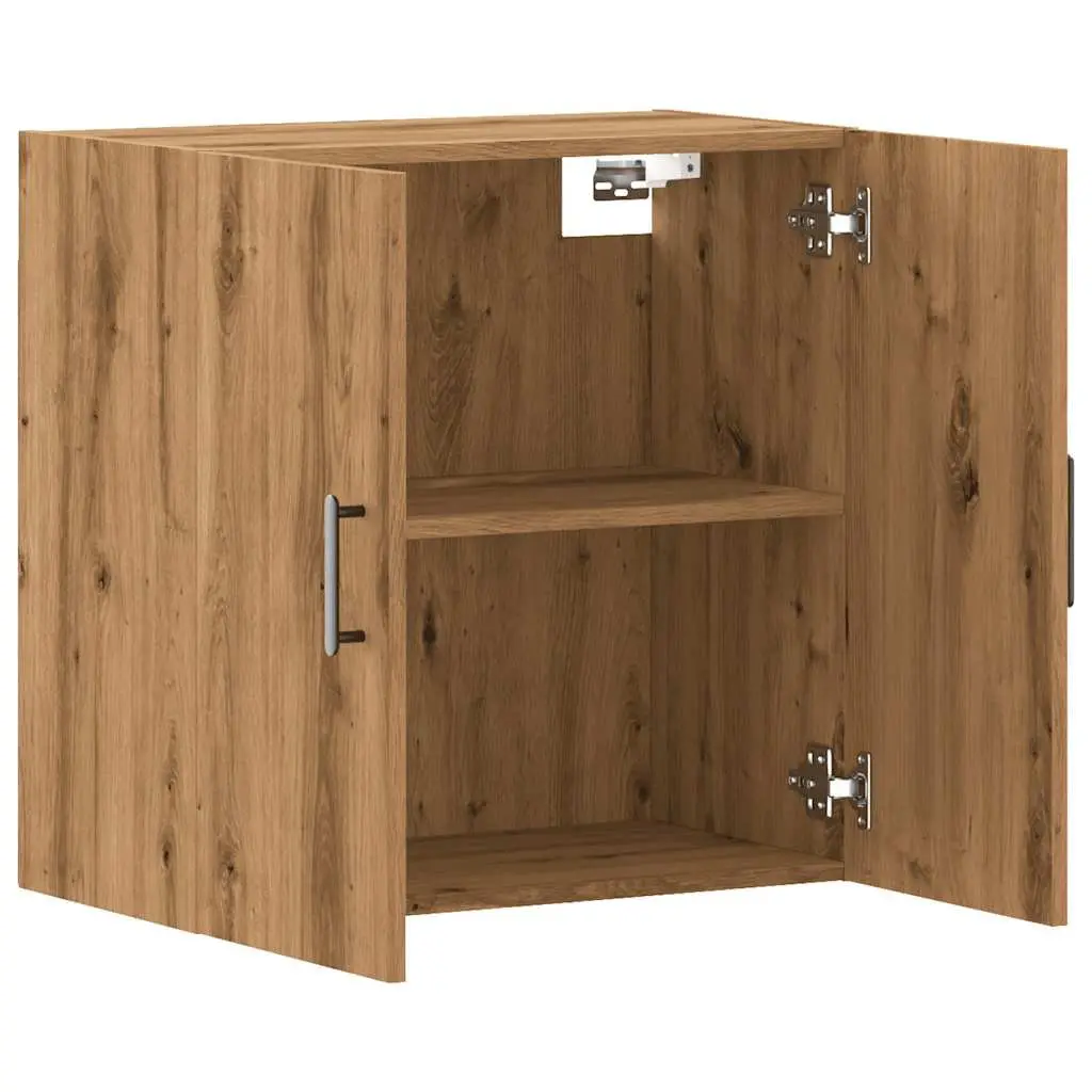 Wall Cabinet Storage in Brown Engineered Wood