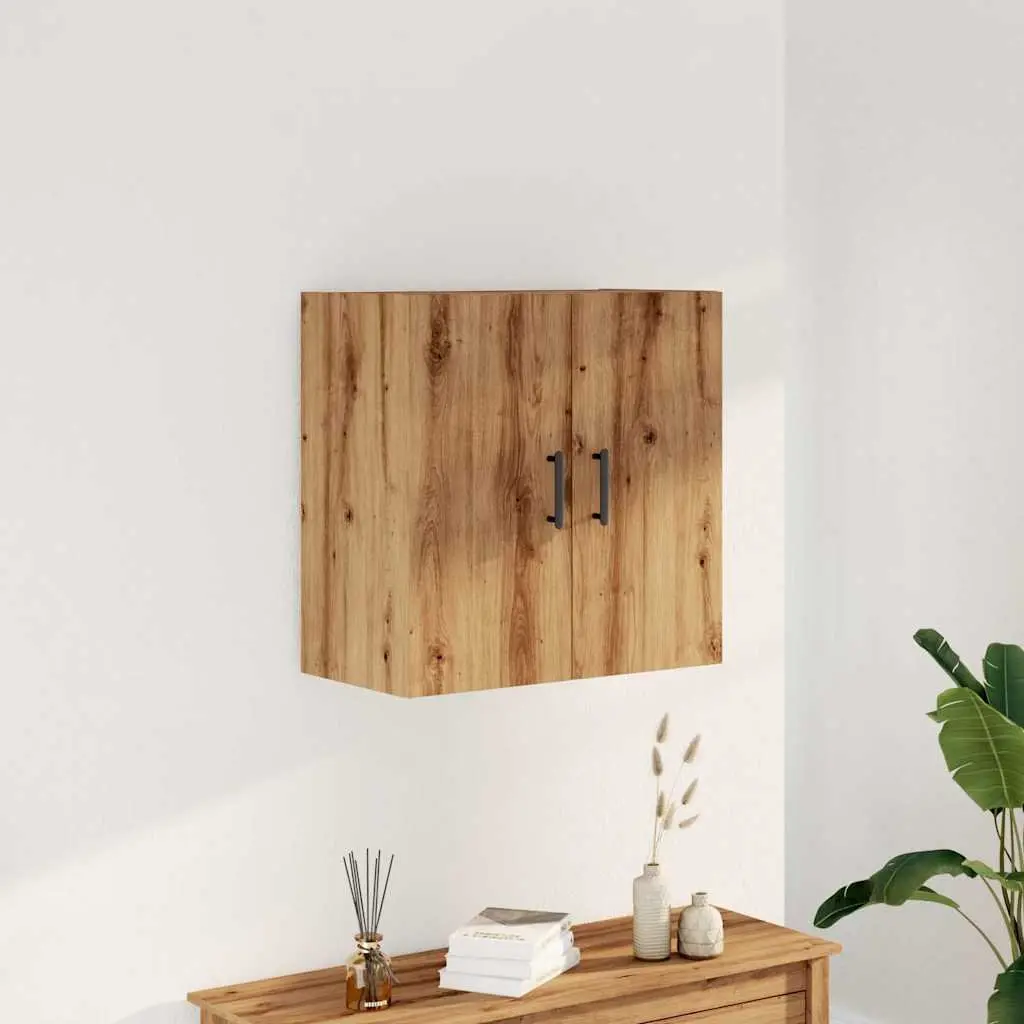 Wall Cabinet Storage in Brown Engineered Wood