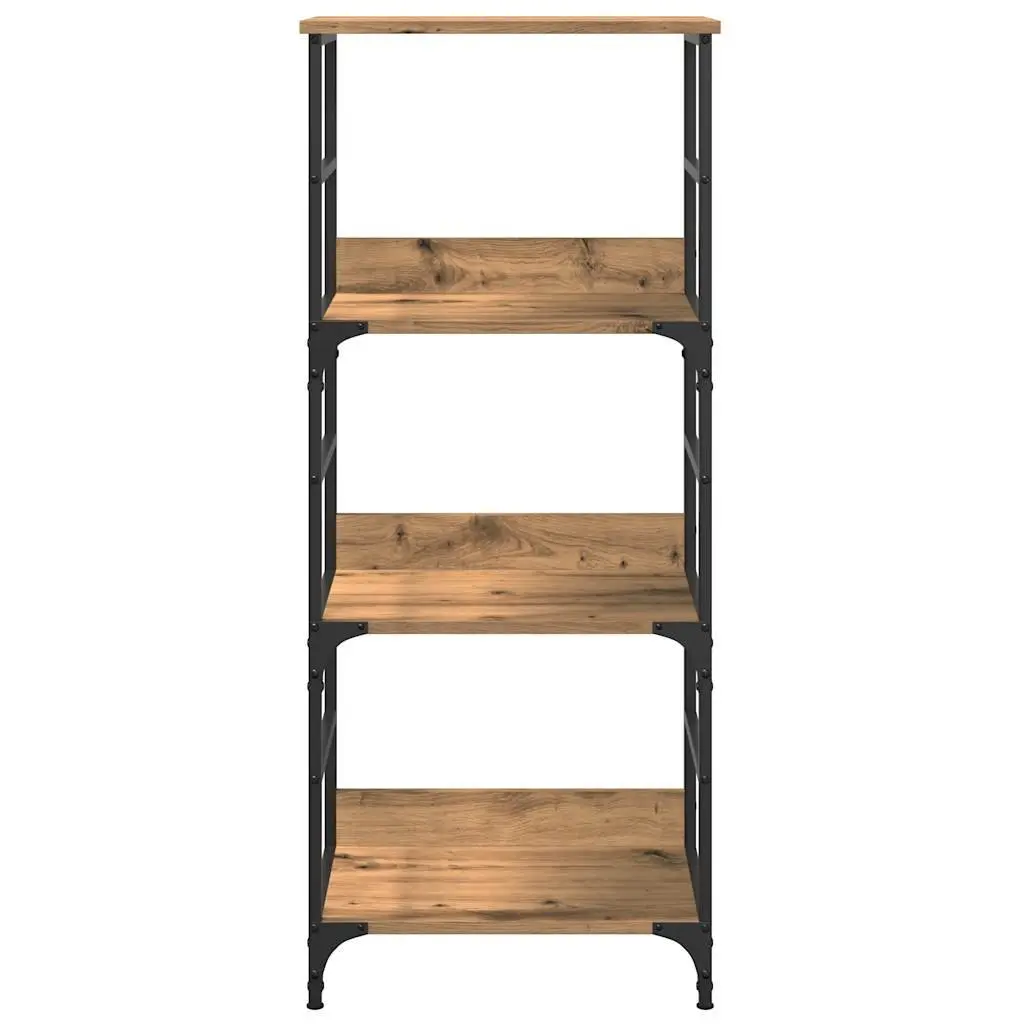 Engineered Wood Brown Book Cabinet for Storage and Display