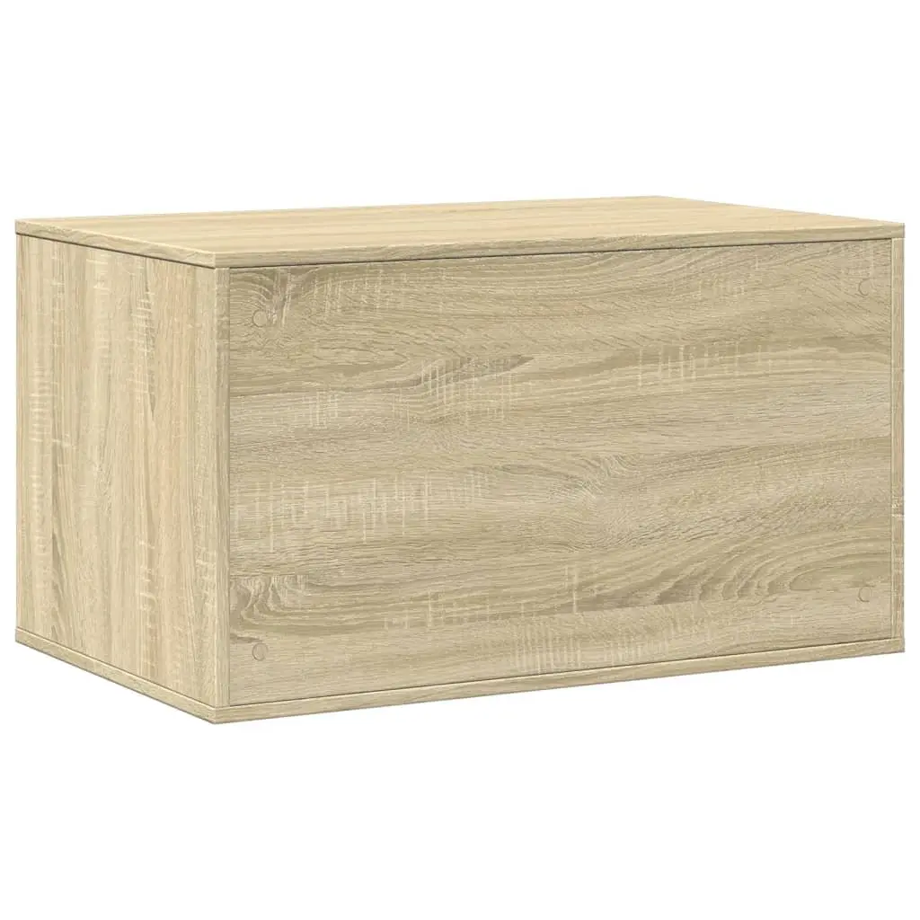 Cat Litter Box Enclosure in Brown Engineered Wood