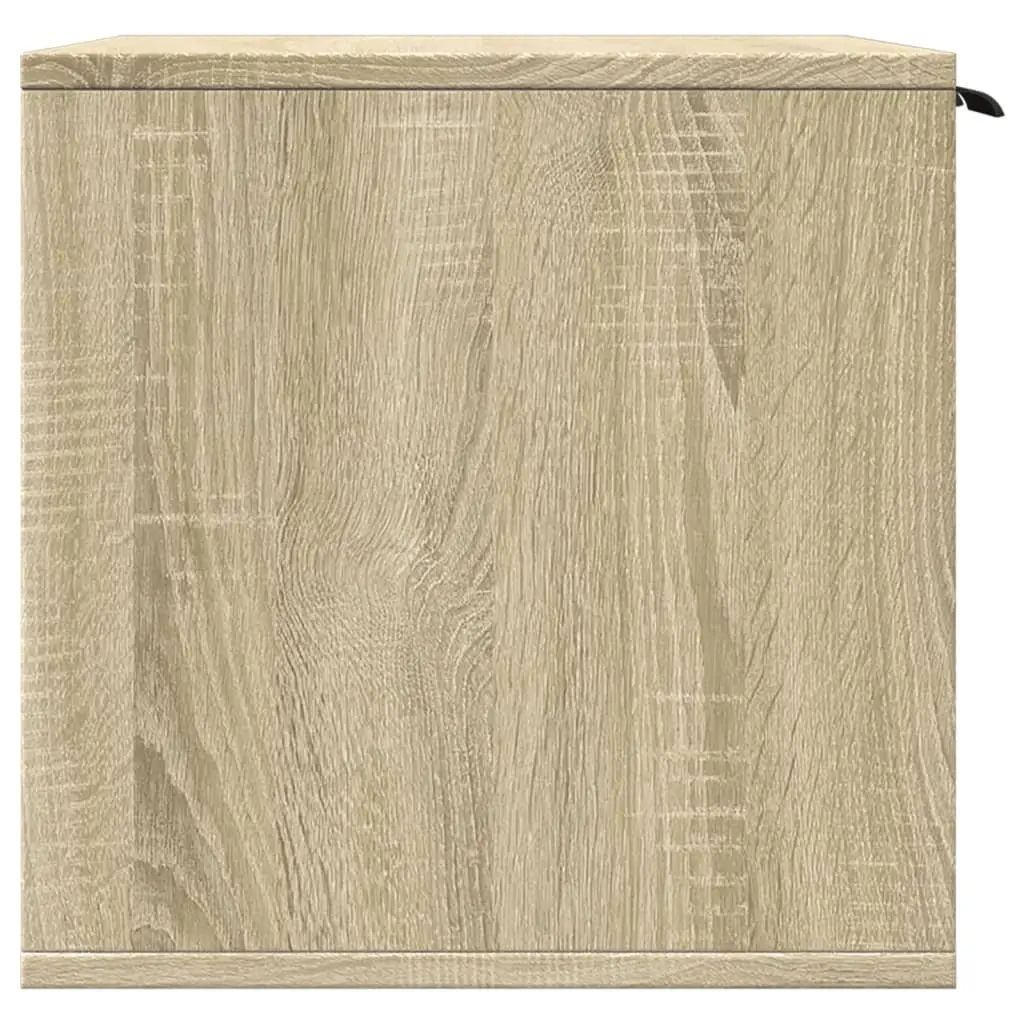Cat Litter Box Enclosure in Brown Engineered Wood