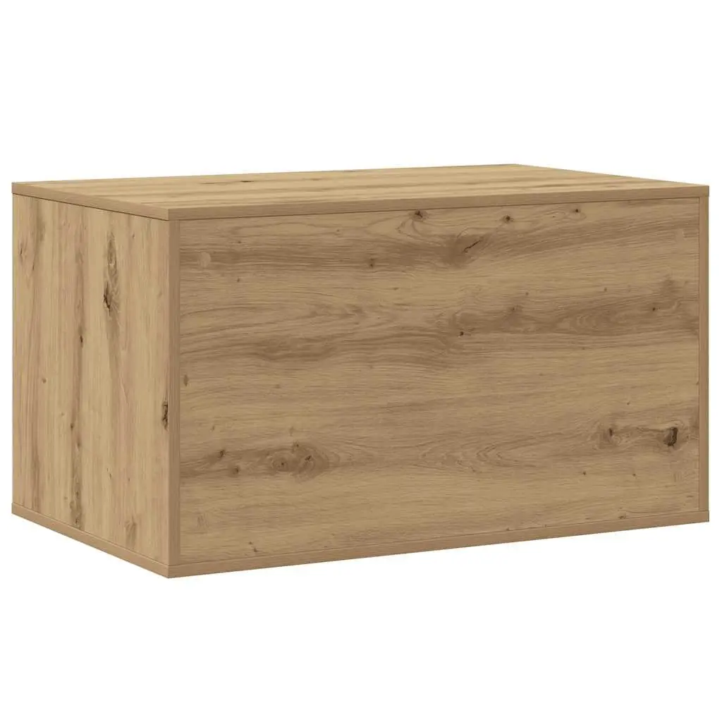 Cat Litter Box Enclosure Engineered Wood 80 x 50 x 45 cm Brown