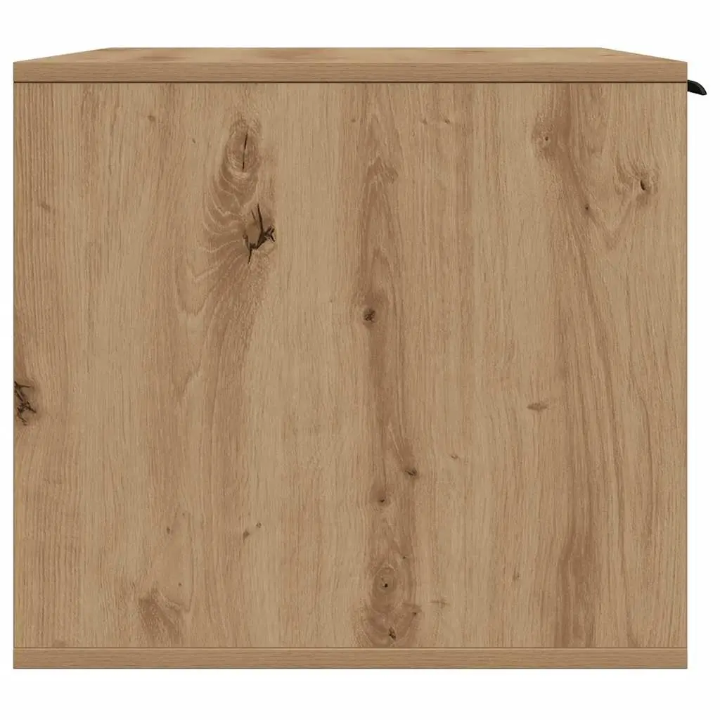Cat Litter Box Enclosure Engineered Wood 80 x 50 x 45 cm Brown