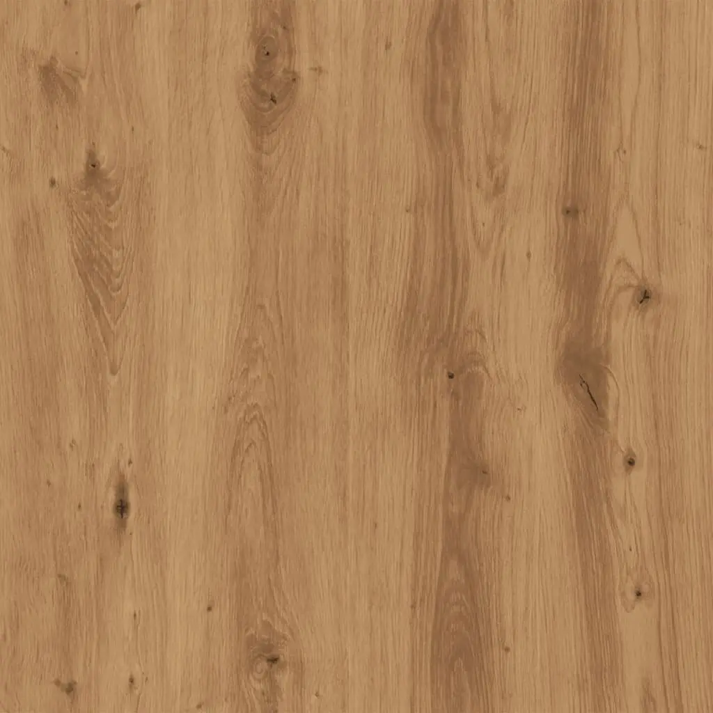 Brown Engineered Wood Bookcase with Open Shelving