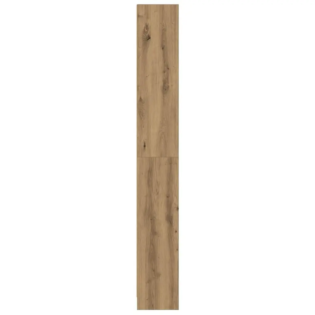 Bookcase Engineered Wood 60W x 24D x 176H cm Brown Storage Shelving Unit Home Office Organizer