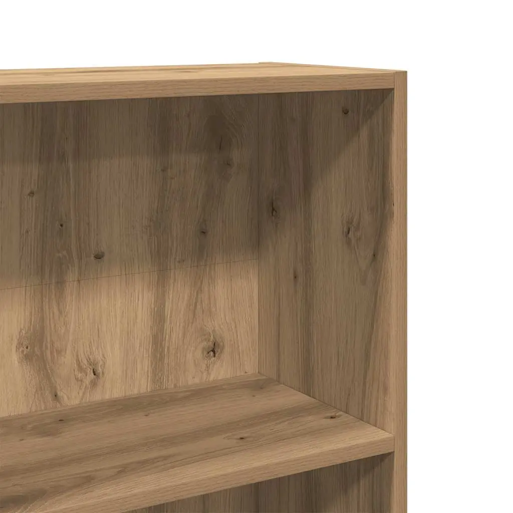 Bookcase Engineered Wood 60W x 24D x 176H cm Brown Storage Shelving Unit Home Office Organizer