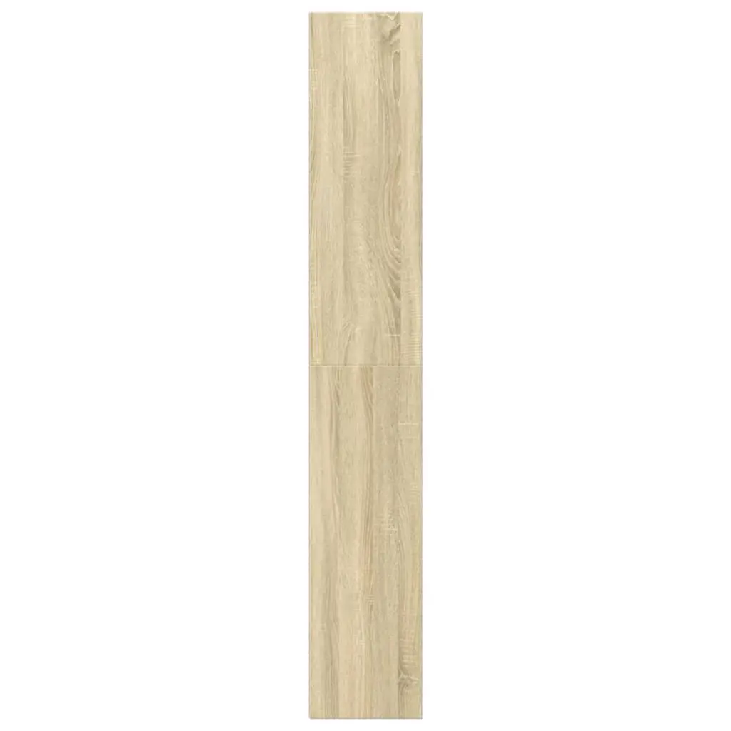 Sonoma Oak Bookcase 40x30x189cm with Engineered Wood