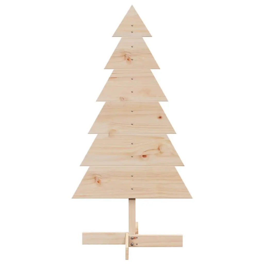 Solid Pine Wooden Christmas Tree Decoration 120cm