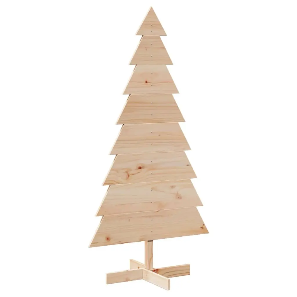 150cm Rustic Pine Wooden Christmas Tree Decoration