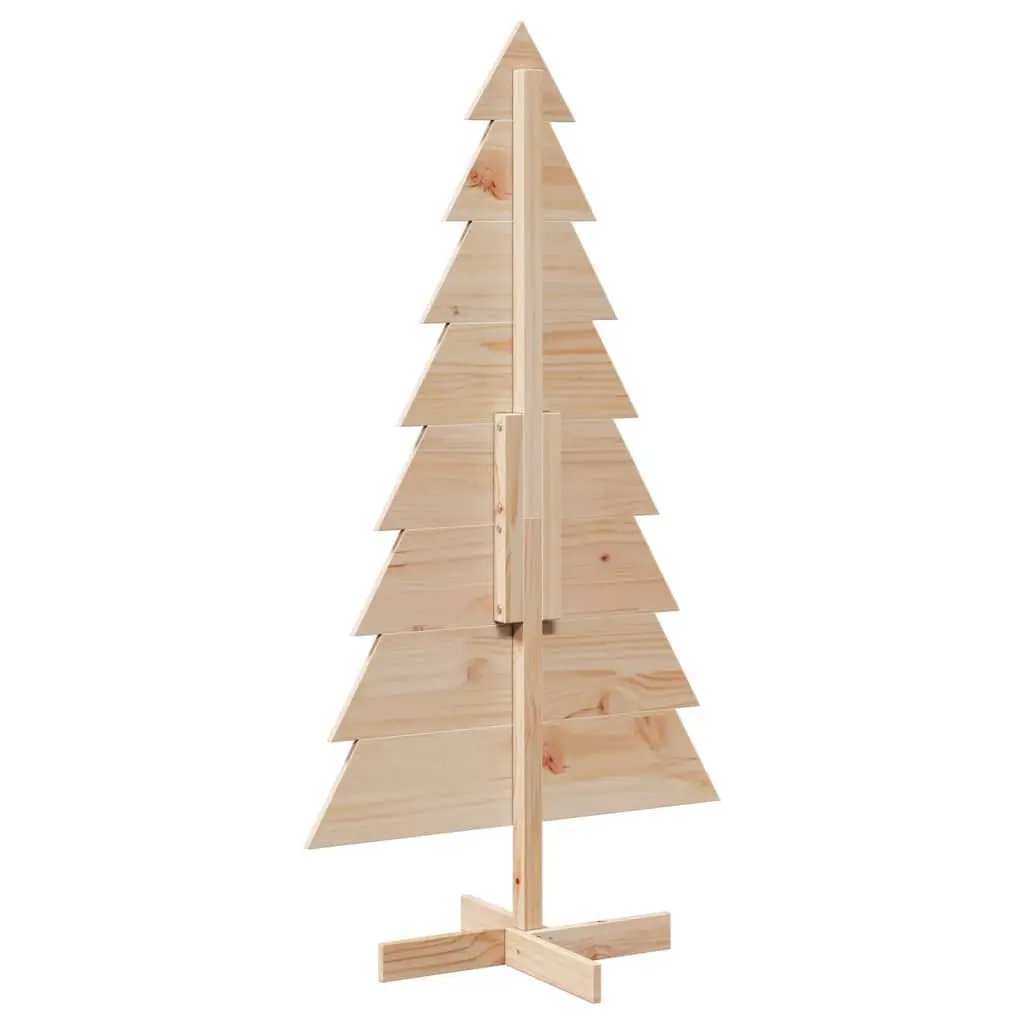 150cm Rustic Pine Wooden Christmas Tree Decoration