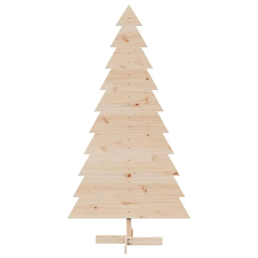 180cm Wooden Christmas Tree with Natural Pine Finish