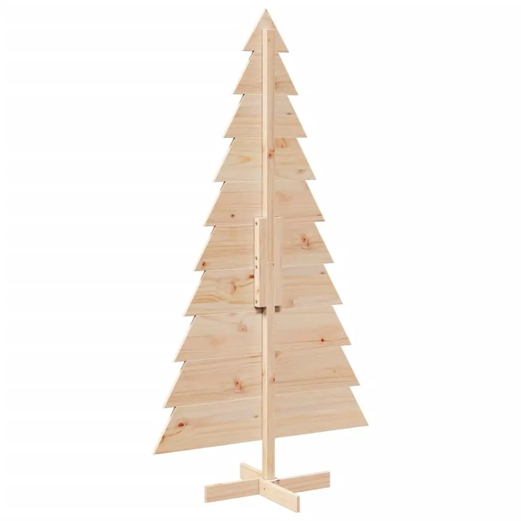 180cm Wooden Christmas Tree with Natural Pine Finish