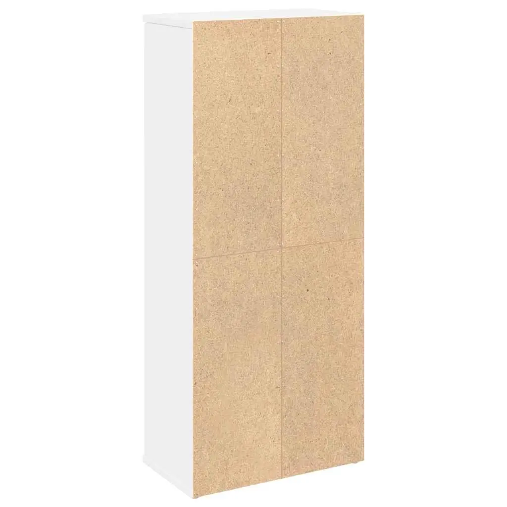 Bathroom Cabinet Engineered Wood 39x22x90cm White
