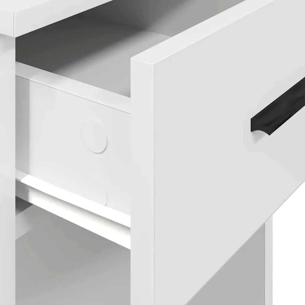 Computer Tower Stand with Drawer for Storage