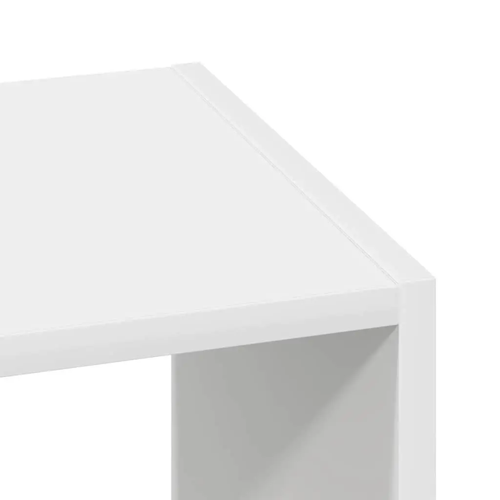 White Stackable Bookcase for Storage Solutions