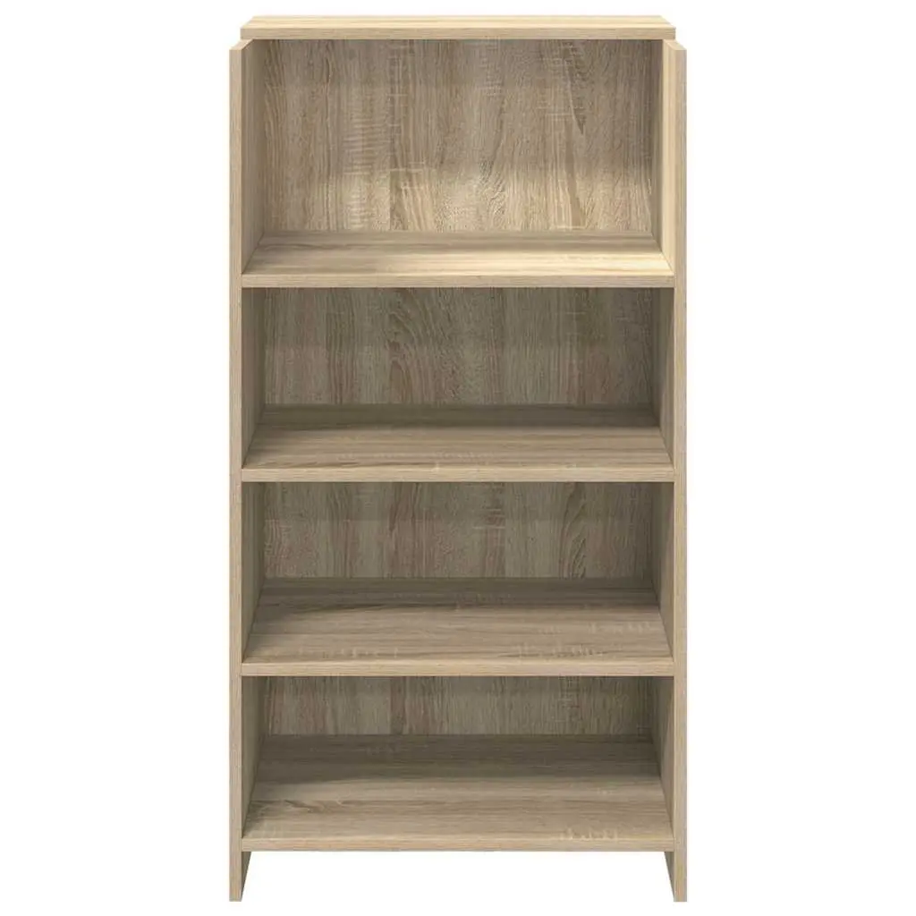 Brown Engineered Wood Reception Desk 55x50x103.5cm