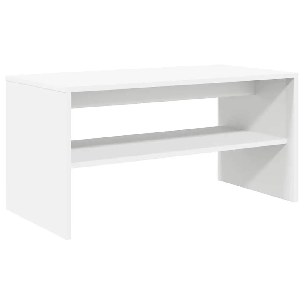 White TV Cabinet 60x40x40 cm Engineered Wood