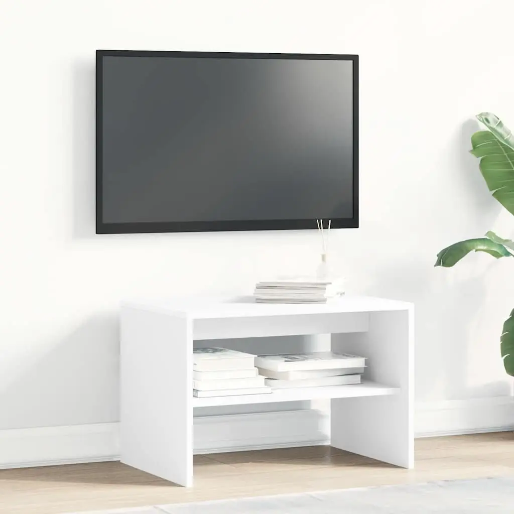 White TV Cabinet 60x40x40 cm Engineered Wood