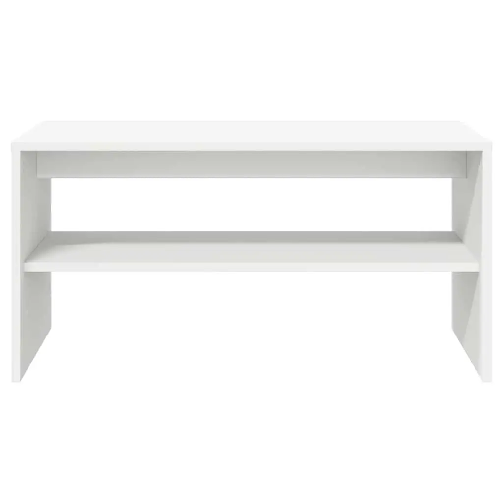 White TV Cabinet 60x40x40 cm Engineered Wood