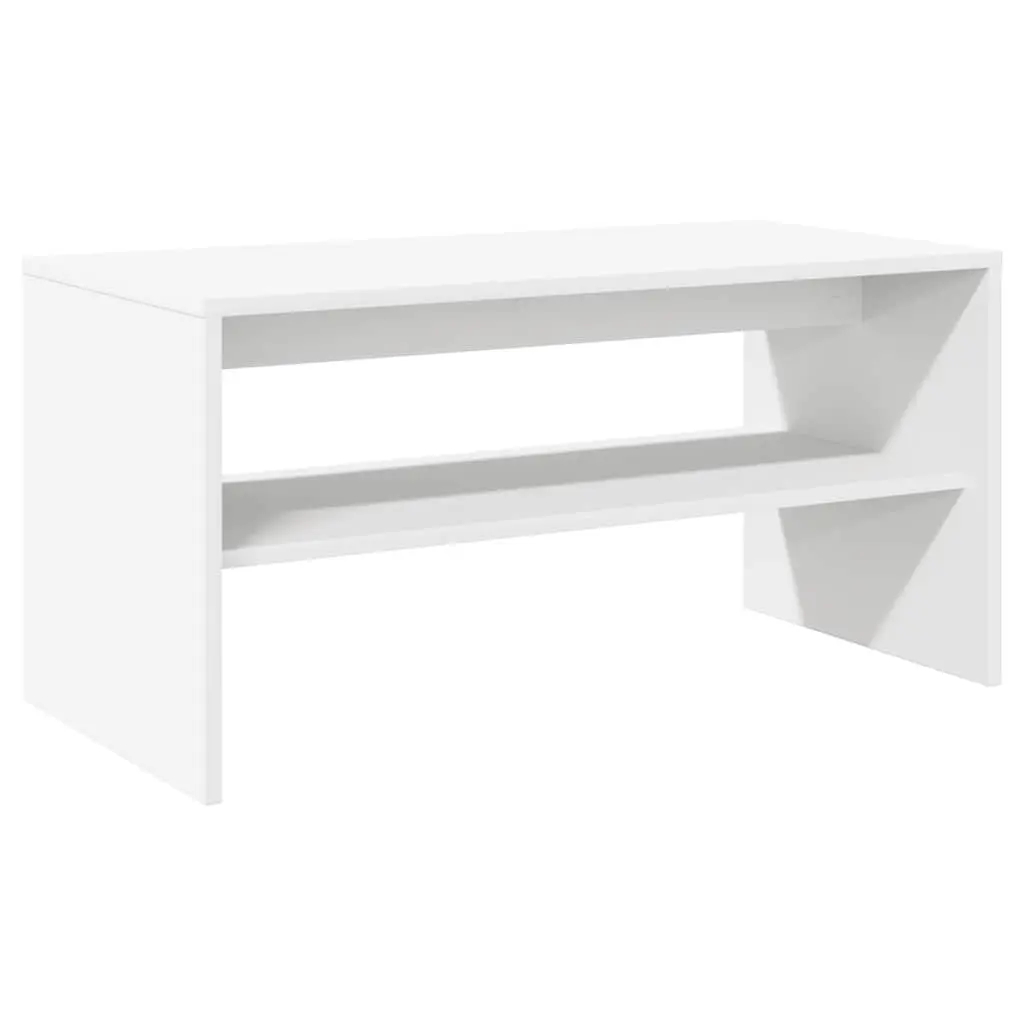 White TV Cabinet 60x40x40 cm Engineered Wood