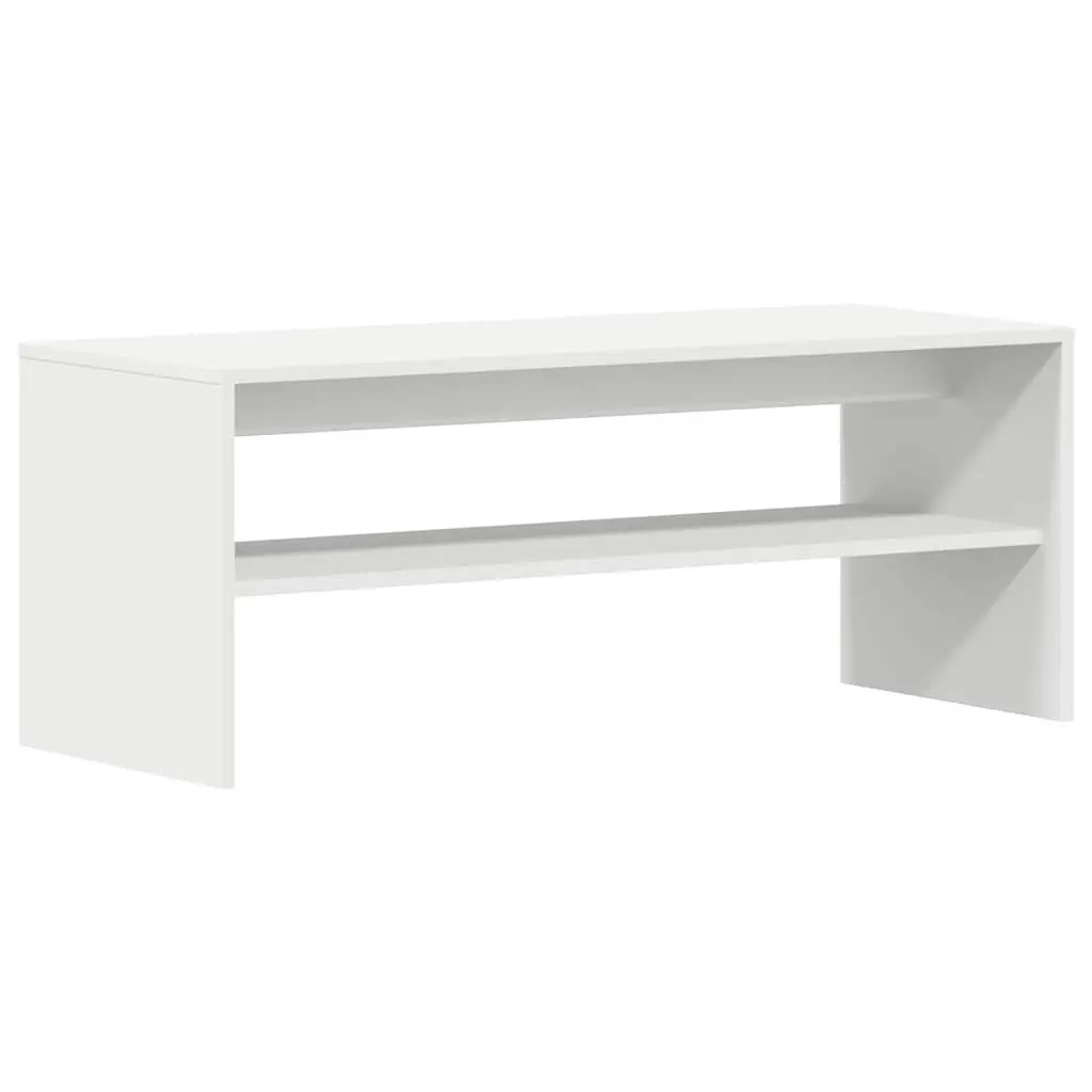 White TV Cabinet 100x40x40 cm for Storage