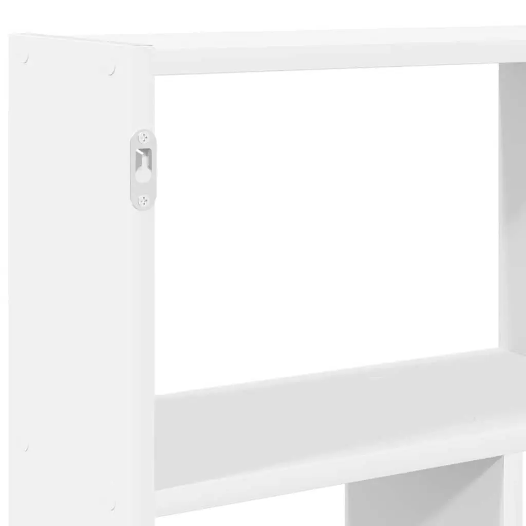 White Floating Cube Shelf with 12 Compartments