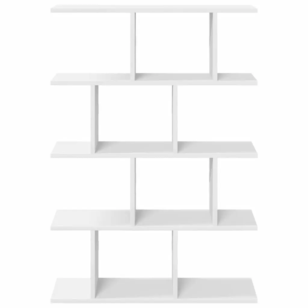 White Floating Cube Shelf with 15 Compartments