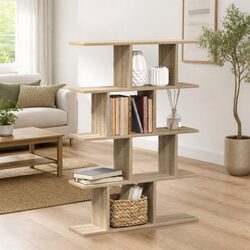 Sturdy Floating Wall Cube Shelf with 15 Compartments