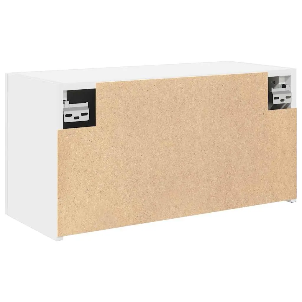 Bathroom Cabinet Engineered Wood 60x25x30 cm White