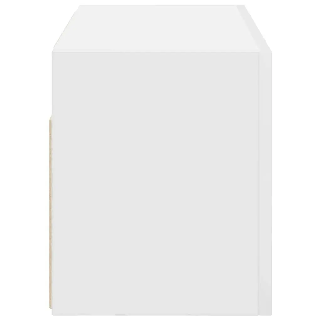 Bathroom Cabinet Engineered Wood 60x25x30 cm White