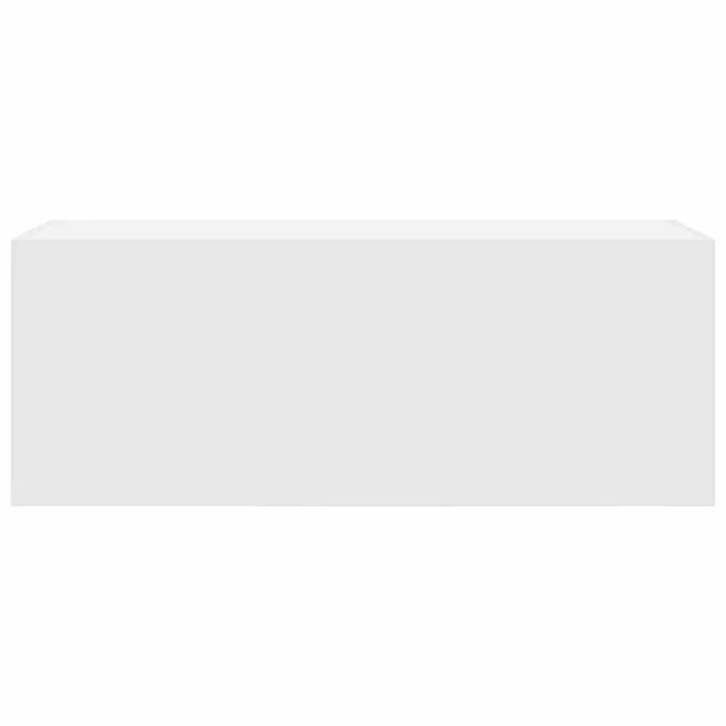 Bathroom Cabinet Engineered Wood 80x25x30cm White