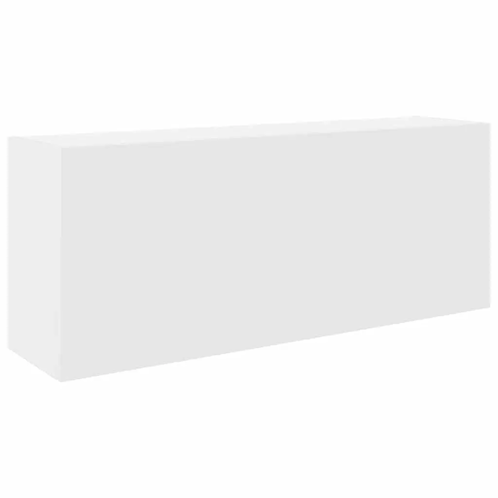 Bathroom Cabinet Engineered Wood 100x25x40cm White