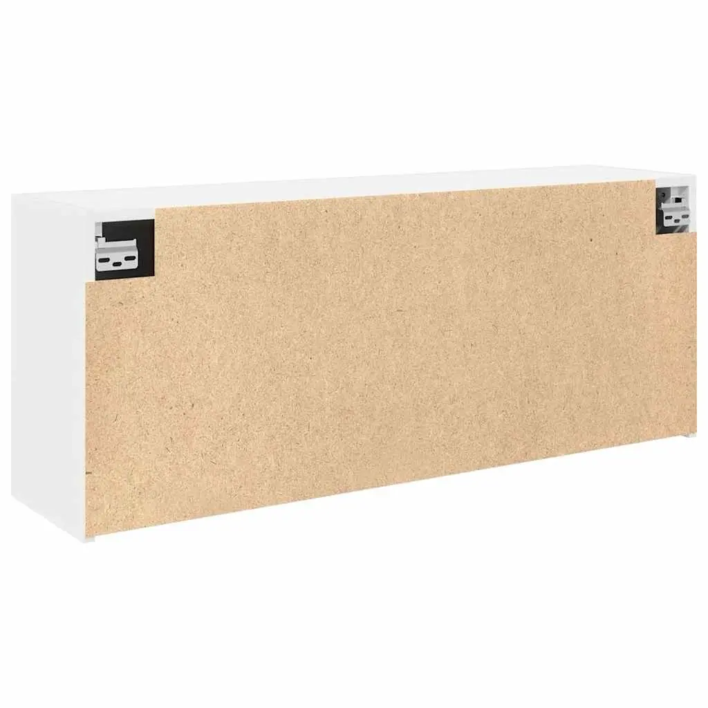 Bathroom Cabinet Engineered Wood 100x25x40cm White