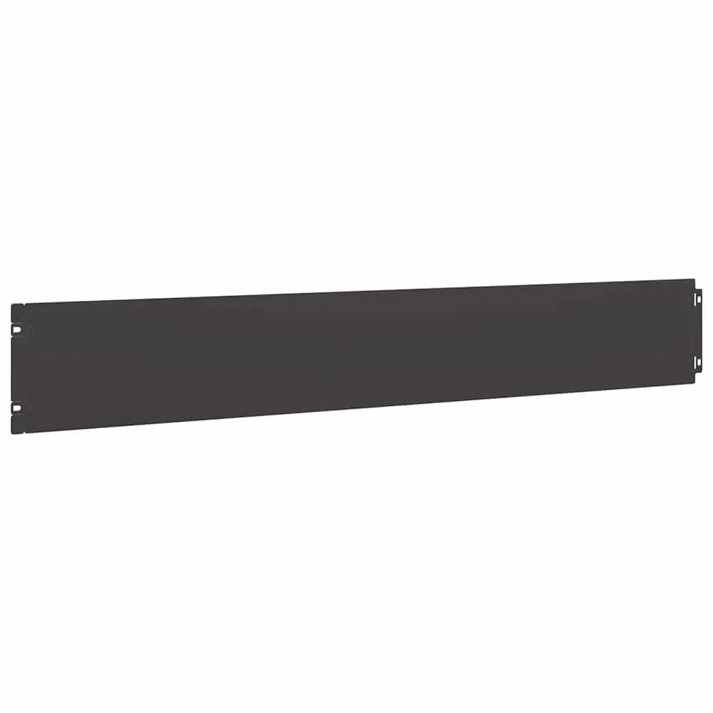 Garden Lawn Edging Cold-rolled Steel 15 x 103 cm Black 10 Pieces