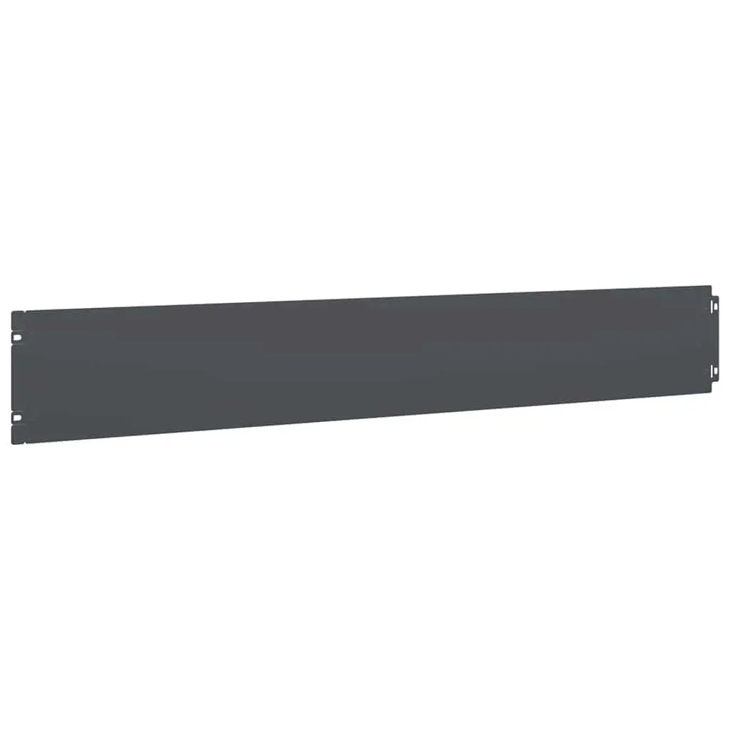 Lawn Edging Steel 15x103 cm Black 10 Piece