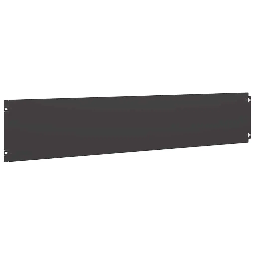 Lawn Edging Cold-rolled Steel 20x103 cm Black 10 Piece