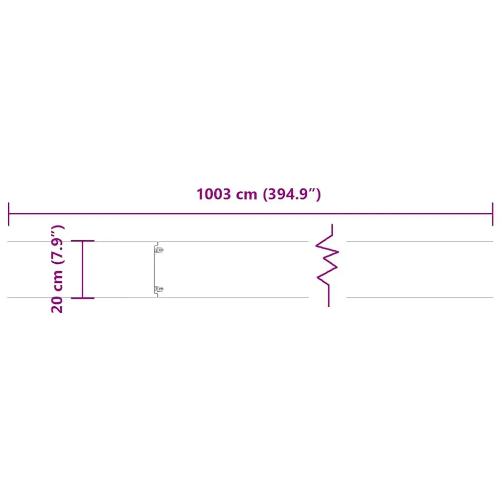 Lawn Edging Cold-rolled Steel 20x103 cm Black 10 Piece