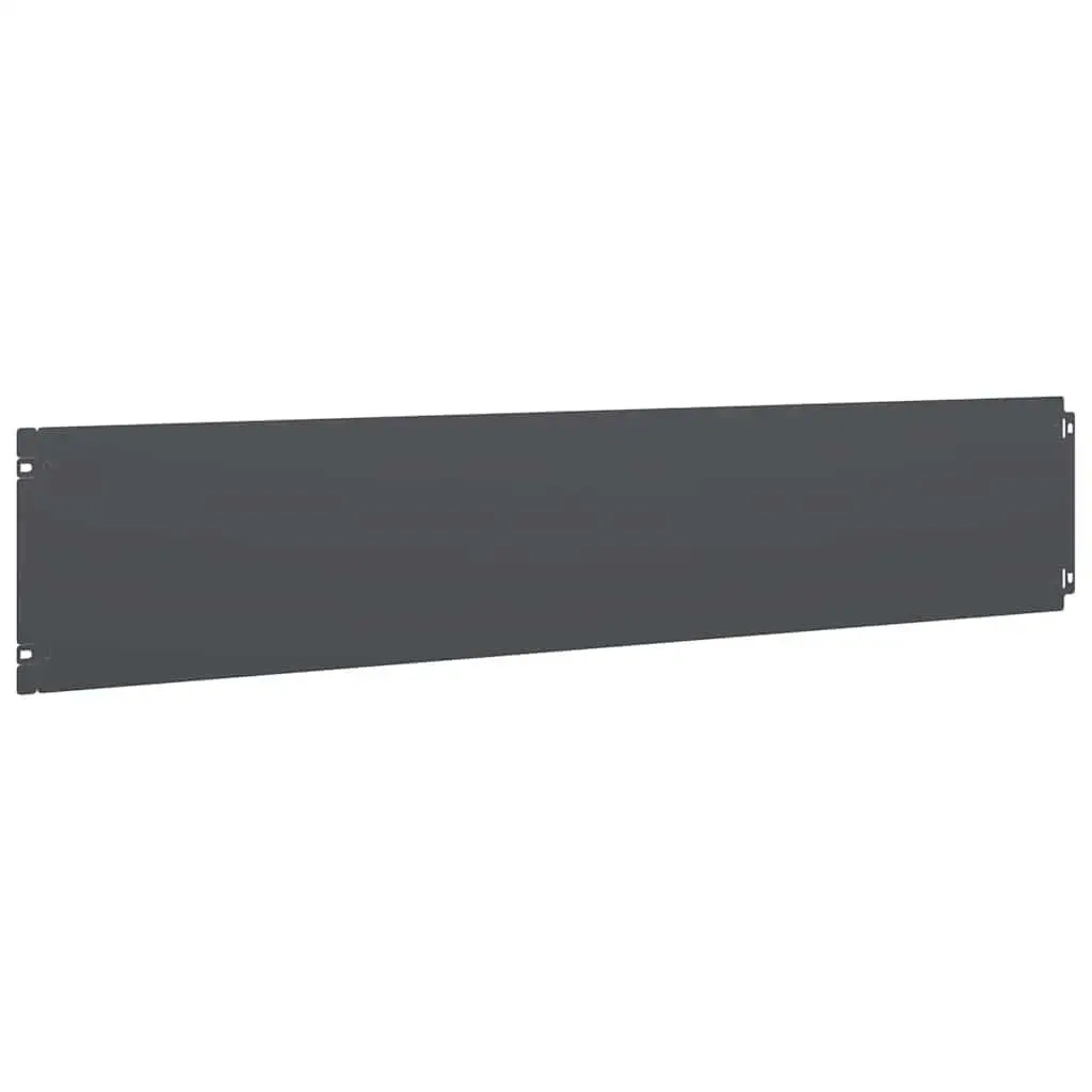 Garden Border Edging Cold-rolled Steel 20 x 103 cm Anthracite 10 Pieces
