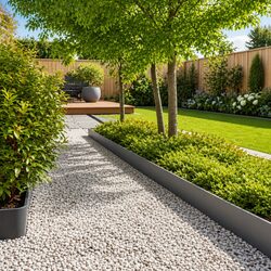 30-Piece Steel Lawn Edging for Garden Borders