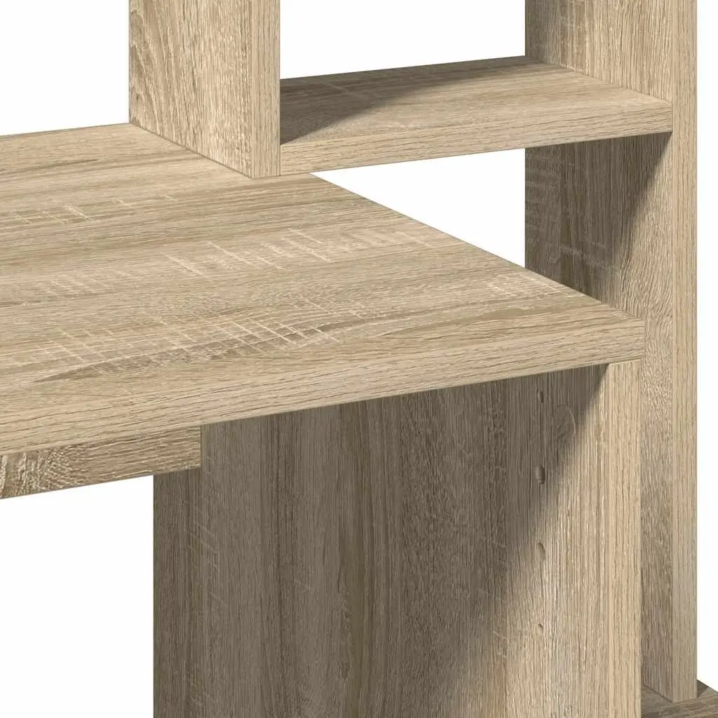 Desk Engineered Wood 100x45x140 cm Brown