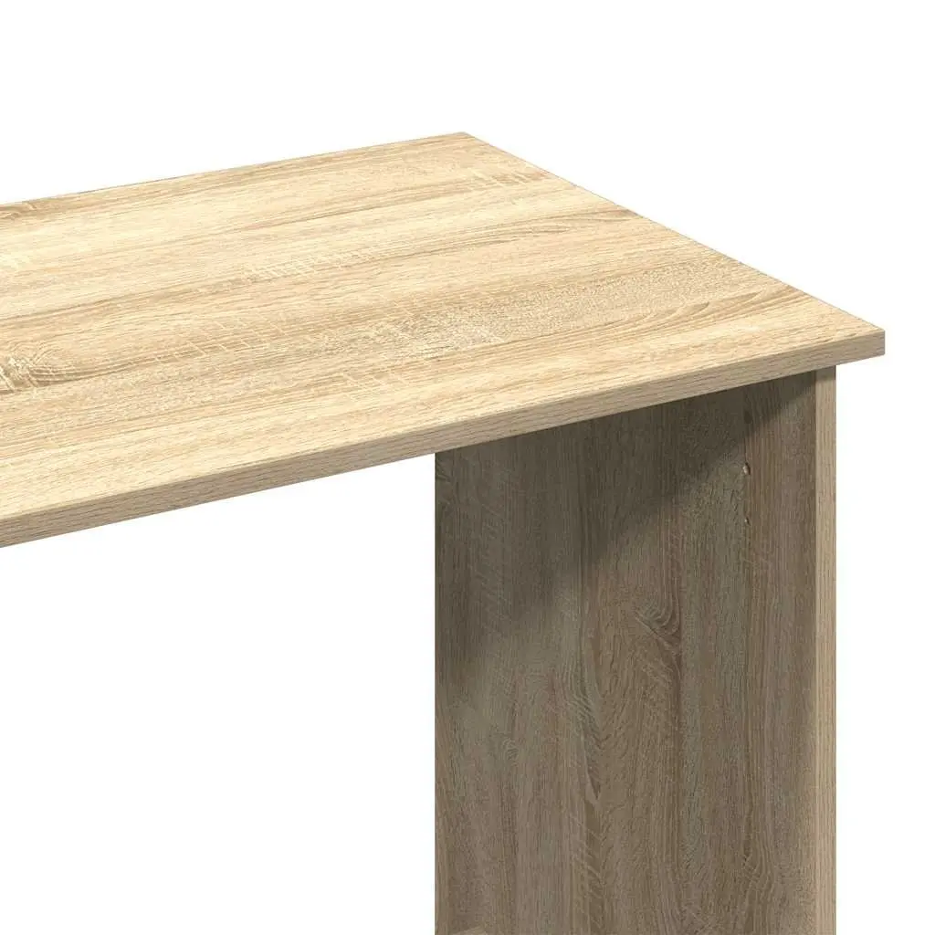 Writing Desk Engineered Wood 102x50x75 cm Brown Sonoma Oak