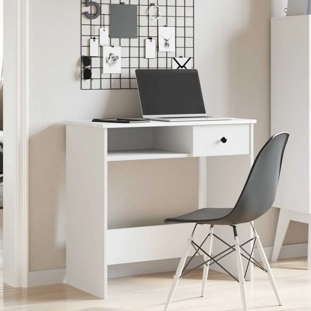 White Writing Desk for Home Office Use