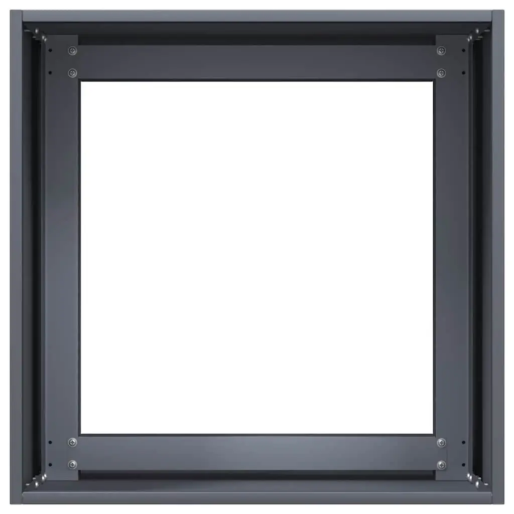 Planter Box Cold-rolled Steel 40x40x40 cm Anthracite