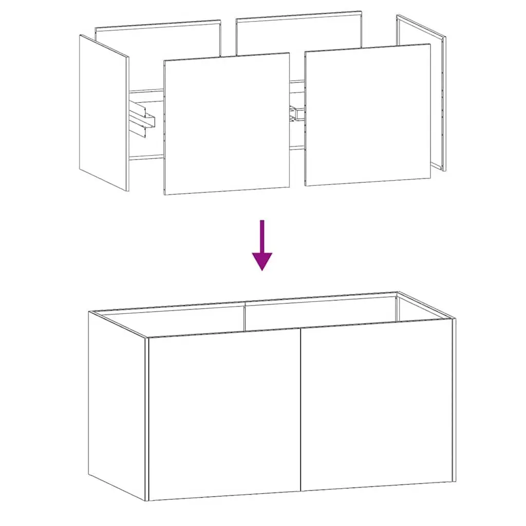 Planter Cold-rolled Steel 80x40x40 cm Black Raised Garden Bed