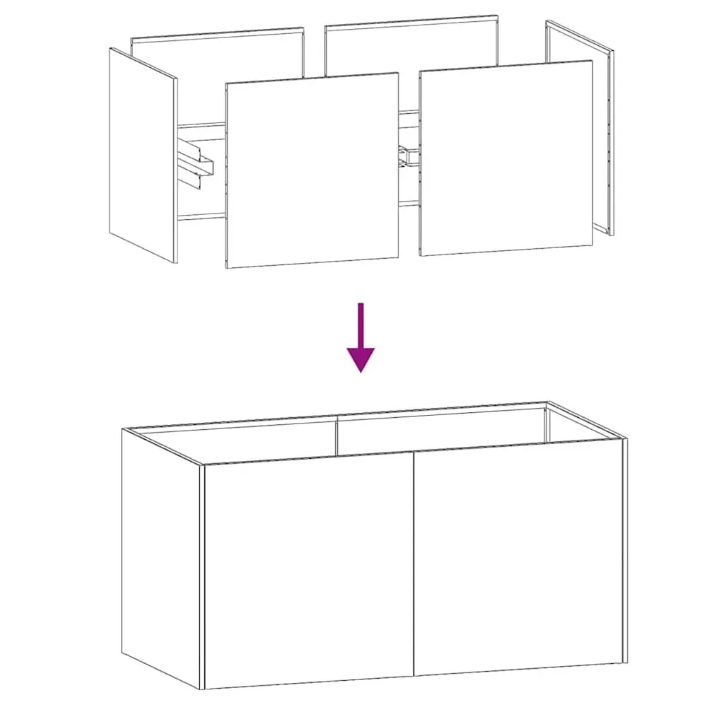 Raised Garden Planter Box Cold-rolled Steel 80x40x40cm White