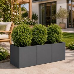 Premium Cold-Rolled Steel Planter Box 120x40x40cm