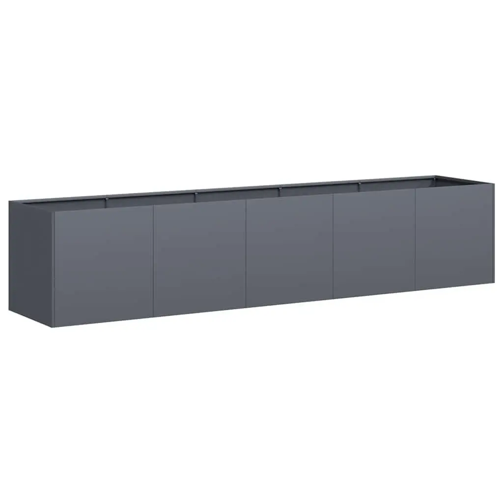 Large Raised Planter Box 200x40x40cm Anthracite
