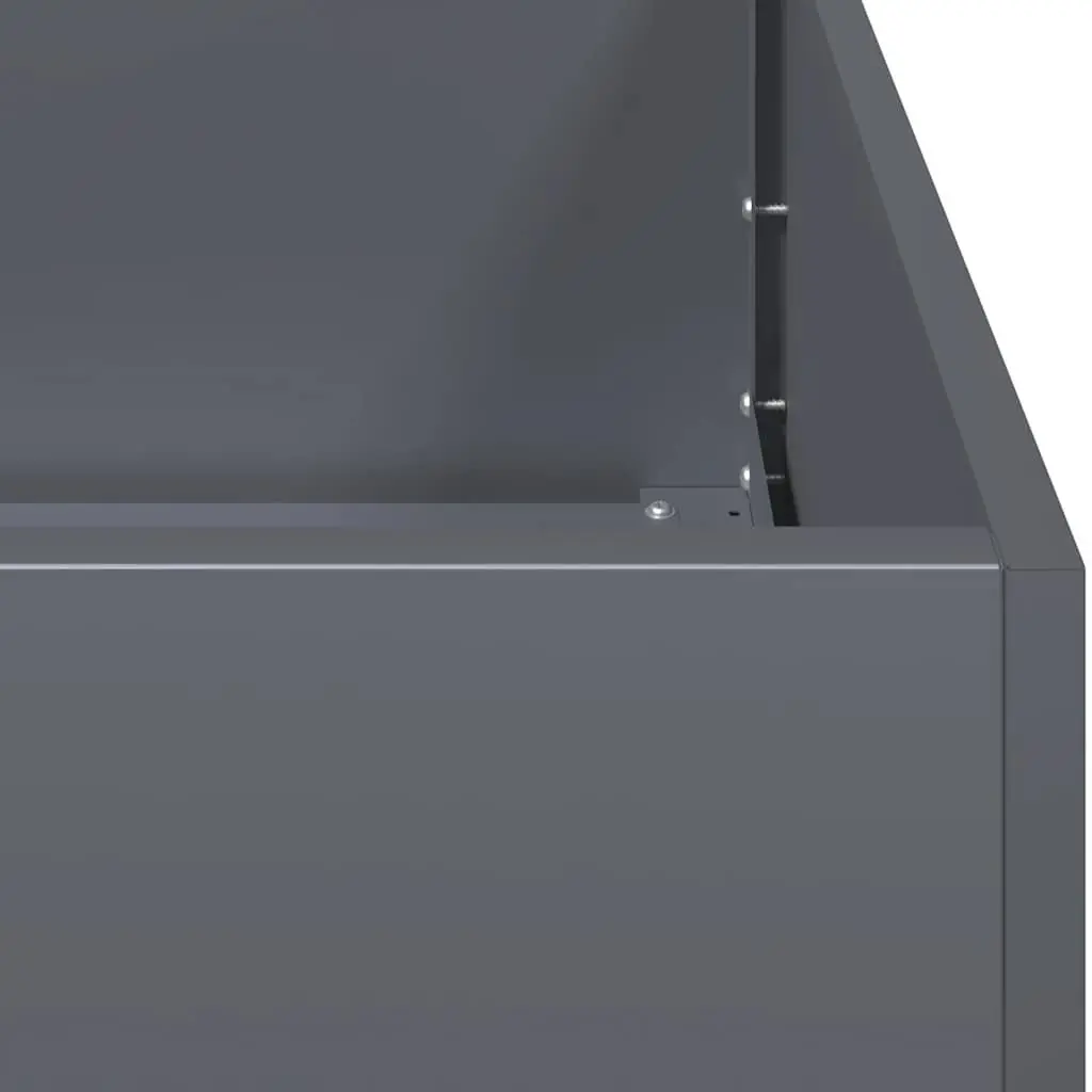 Large Raised Planter Box 200x40x40cm Anthracite