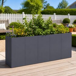 Cold-rolled Steel Raised Planter Box 200x40x80 cm