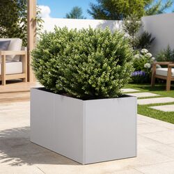 Durable Galvanised Steel Garden Planter 40x80x40cm
